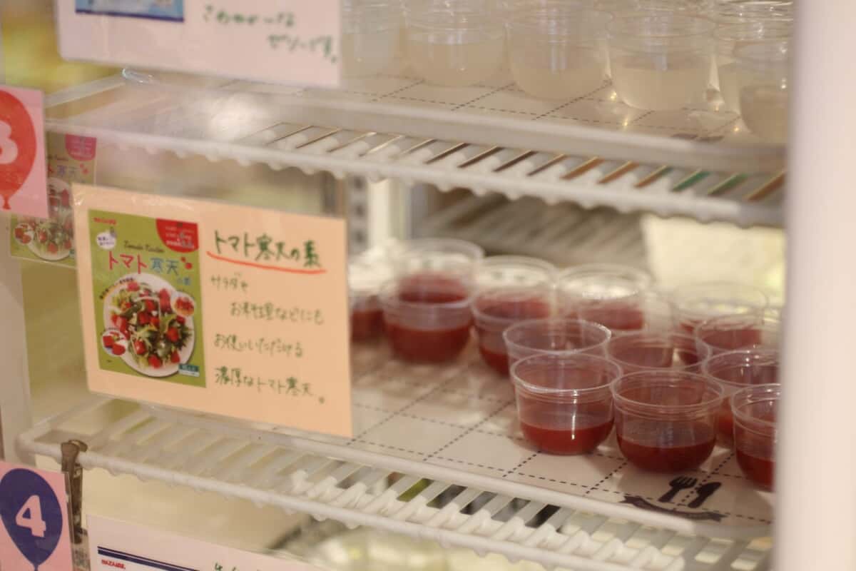 かんてんぱぱ　試食