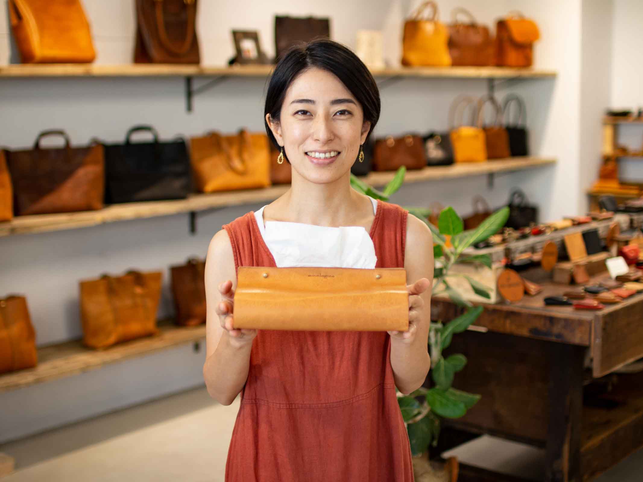 ティッシュボックスケース　美紗子