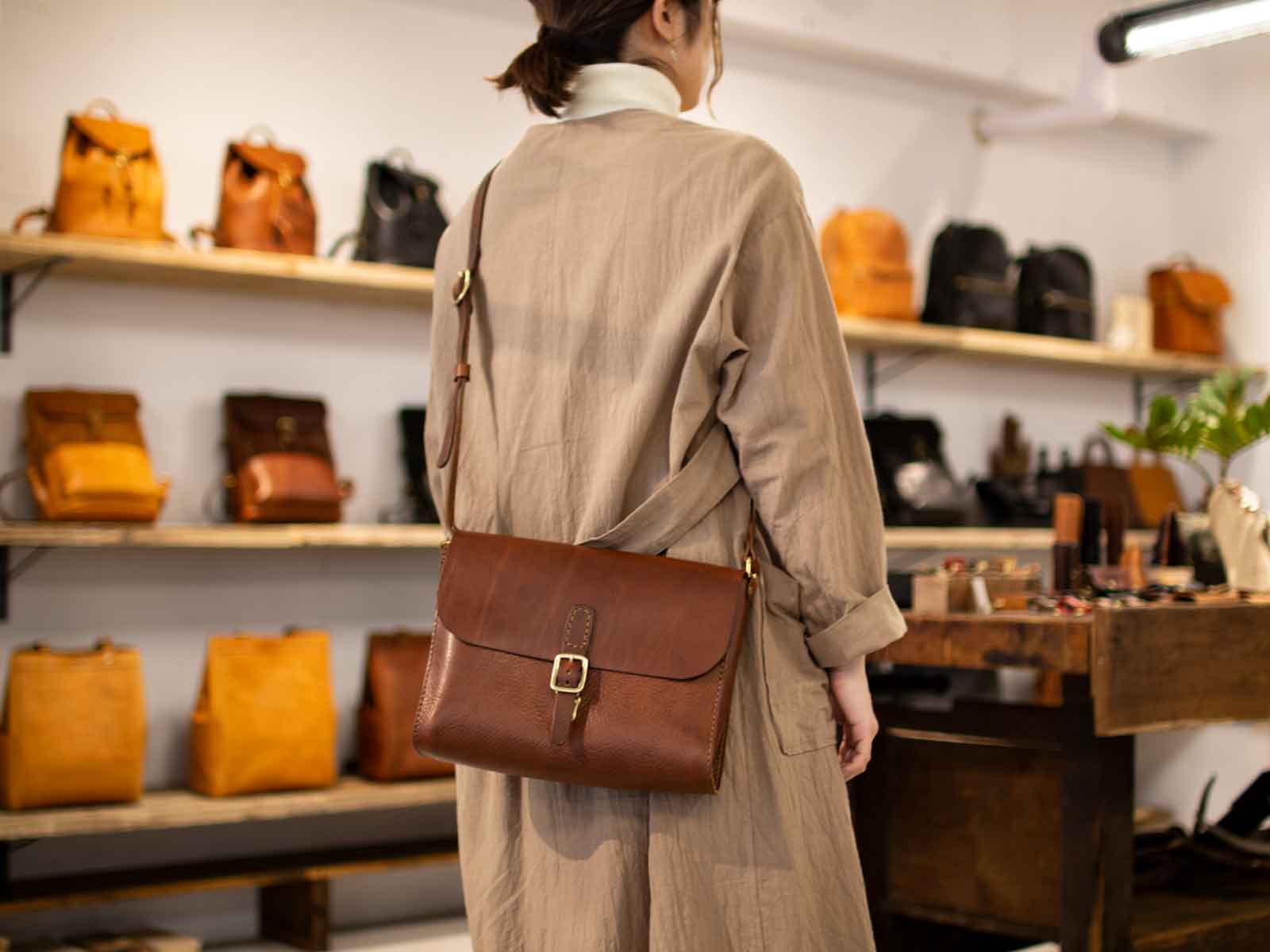 プッシュアップショルダー　マローネ